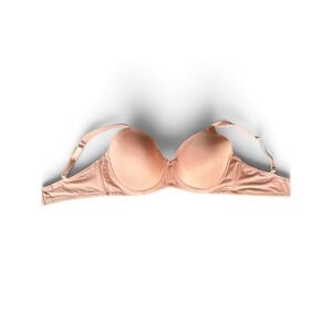 Just Be...Women Nude Tan Full Coverage Underwire Bra 40DD Smooth Molded Cup